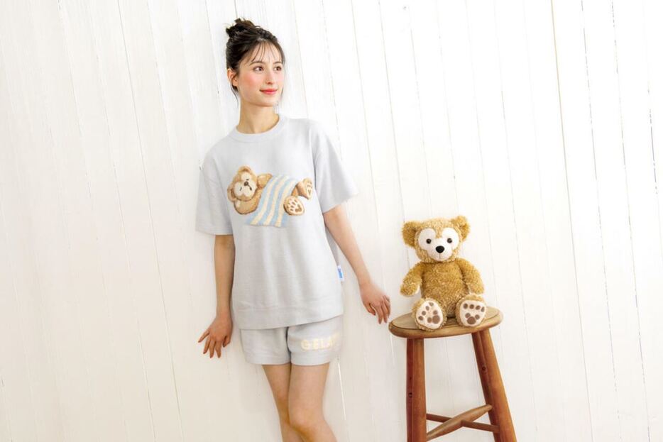 【再入荷】 ジェラート ピケ×ダッフィーが夢のコラボ！ ふわもこで可愛い ルームウェア・パジャマ