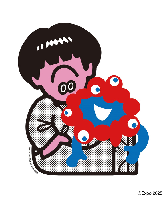 新品未開封】N.ハリウッド× ミャクミャク×フェイスオカ アクリル