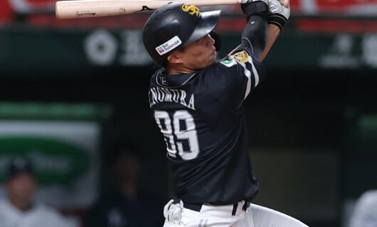福岡ソフトバンクホークス・野村勇が7号2ランホームラン