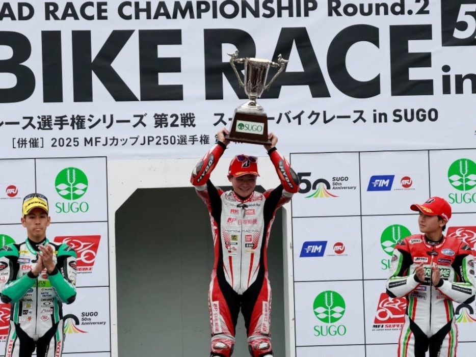 Road to Nationals 2025優勝プロモ 未開封 日本郵便Honda Dream TP】2025 MFJ全日本ロードレース選手権