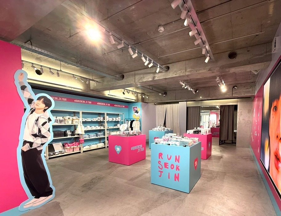 JINの「#RUNSEOKJIN_EP.TOUR in JAPAN」に合わせて