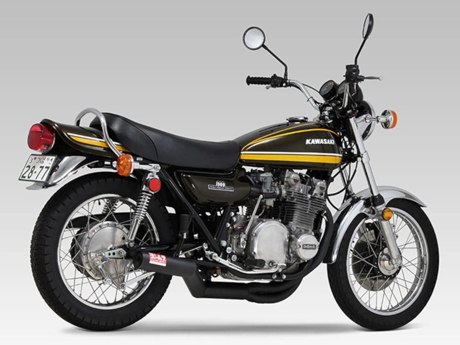 ヨシムラ「Z1」用「フルエキゾースト ストレートチタン