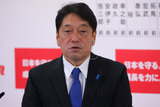新しく自民党税制調査会長に就任した小野寺五典氏の肖像