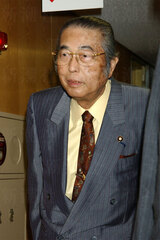 「税調のドン」と称された元通産相、山中貞則氏の肖像