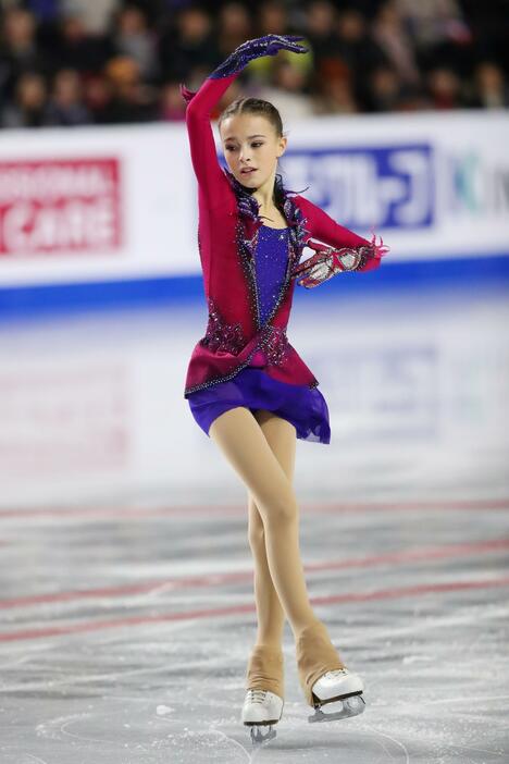 4回転ルッツを成功させてロシア選手権を優勝したアンナ・シェルバコワは14歳(写真は資料・YUTAKA/アフロスポーツ)