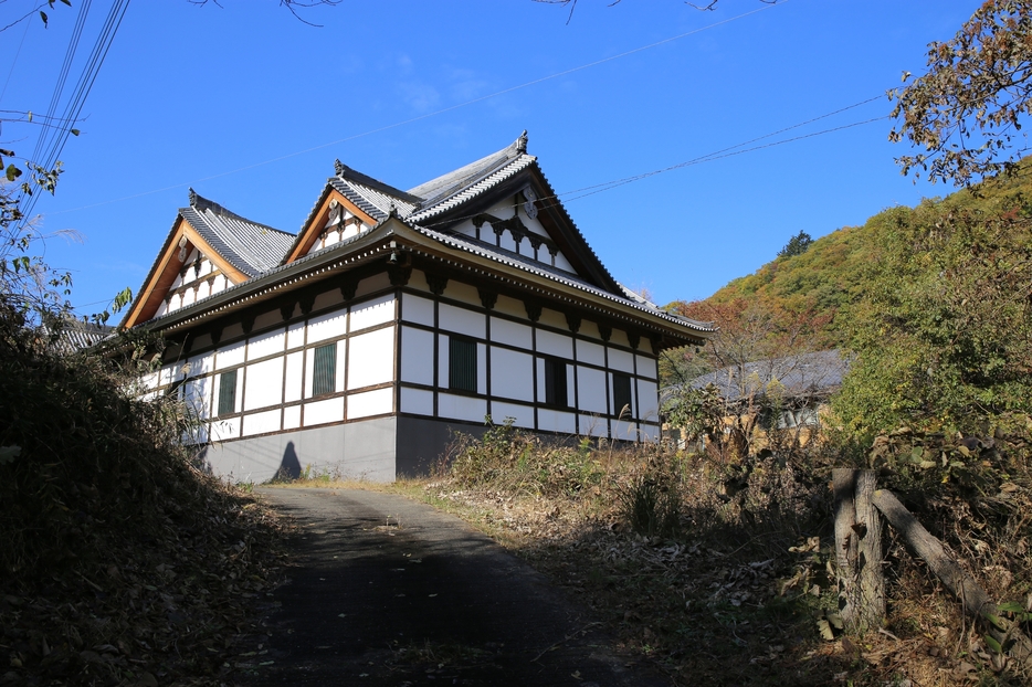 明覚寺の以前に詐欺商法が繰り返された茨城県の本覚寺(撮影：金井茂)