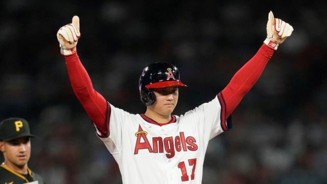 36本塁打でキング独走中のエンゼルス・大谷翔平選手(写真:AP/アフロ)