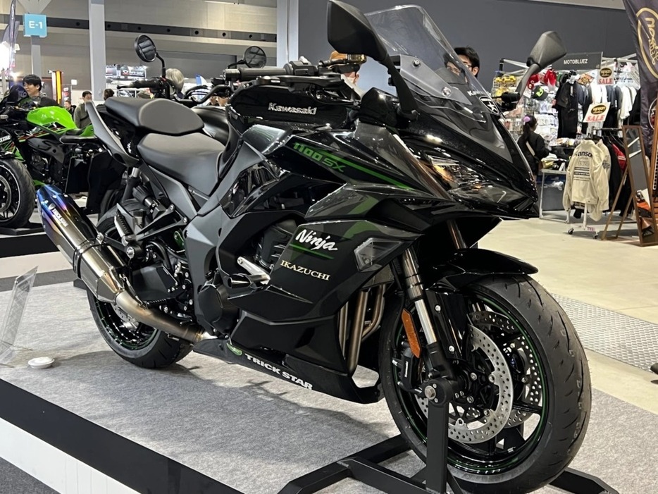 早くもトリックスターよりNinja1100SX用「IKAZUCHI」が登場 早くもトリックスターよりNinja1100SX用「IKAZUCHI」が登場