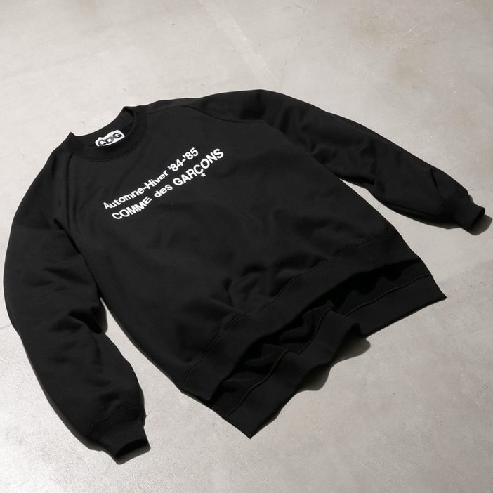 CDG 阪急百貨店 ポップアップ限定 ロゴスウェット オーバー