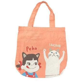 不二家】猫耳ペコがカワイイ「ペコちゃん×白猫バッグ」ミニ