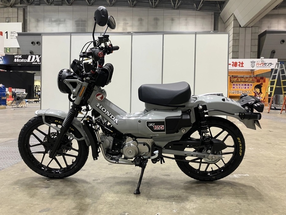 CT125 ハンターカブにアルミ鍛造ホイールが登場！ ゲイル