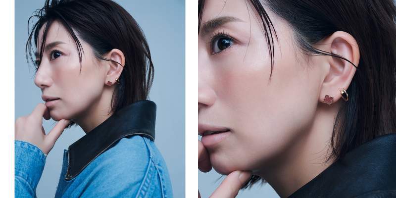 東原亜希さん着用『４℃』VERY掲載 シルバー ピアス org.jpg