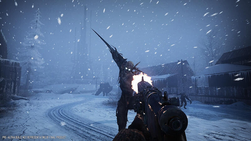 凍てつく大地を列車で旅する終末オープンワールドサバイバルFPS