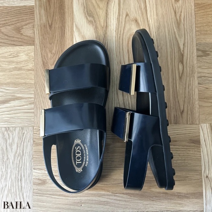 TOD'S トッズ TODS サンダル MIDOU ブラウン レディース