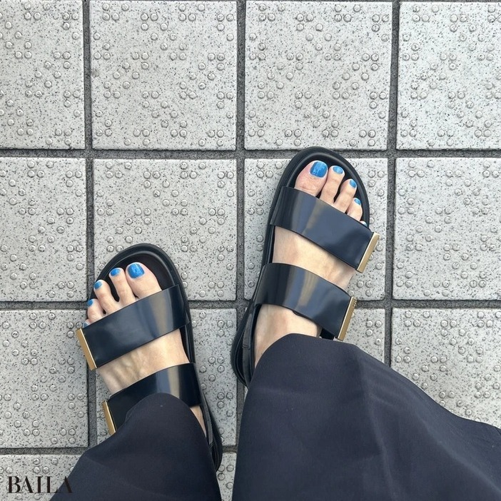 が大特価！ TOD'S（トッズ）】のレザーサンダルが最高すぎて今年も“おかわり 靴