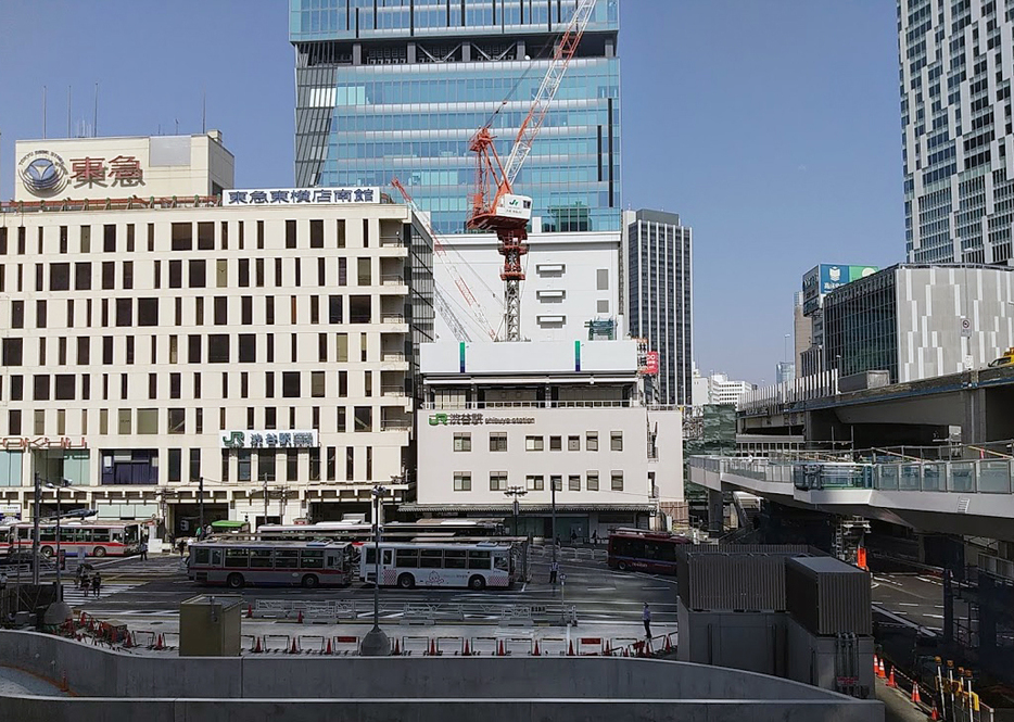 1度目の緊急事態宣言下の東京・渋谷（2020年5月2日土曜午後3時ごろ撮影）