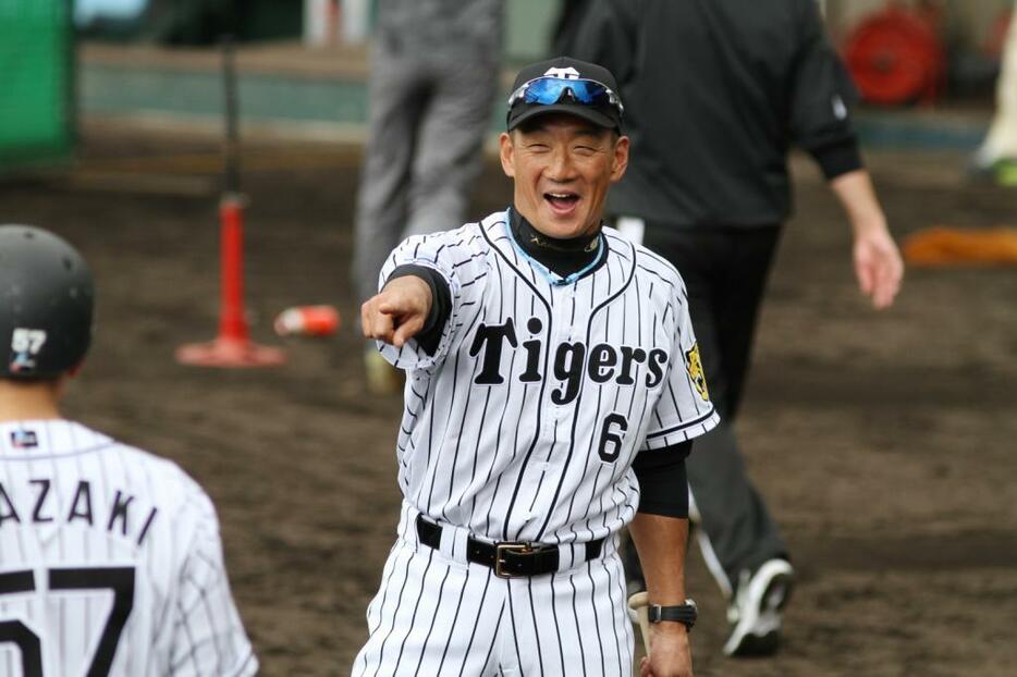 阪神の金本監督もノミネート1年目で野球殿堂入りする可能性が（資料写真・黒田史夫）