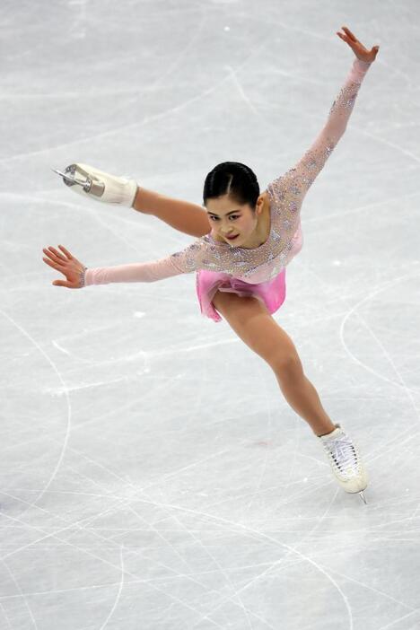 宮原知子は回転不足をどこまで修正できるか（写真・アフロスポーツ）