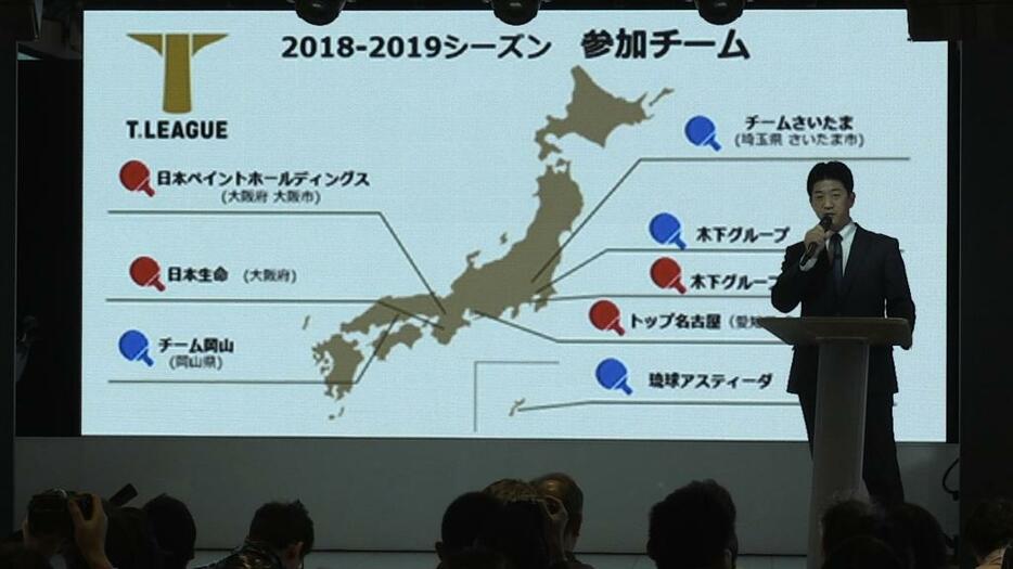 [画像]男女各4チームの参加を発表