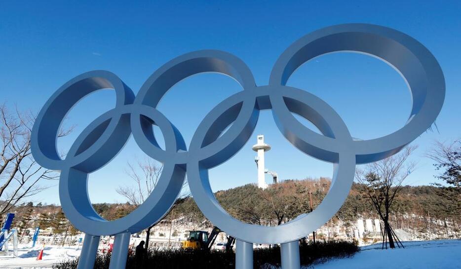 2018平昌五輪のスキー場（ 写真：ロイター/アフロ）