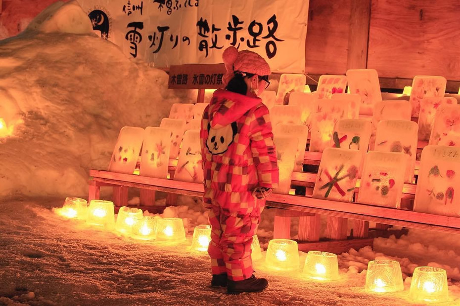 [写真]宿場町のともしび・「雪と信州賞」（takayoshi_aoさん）