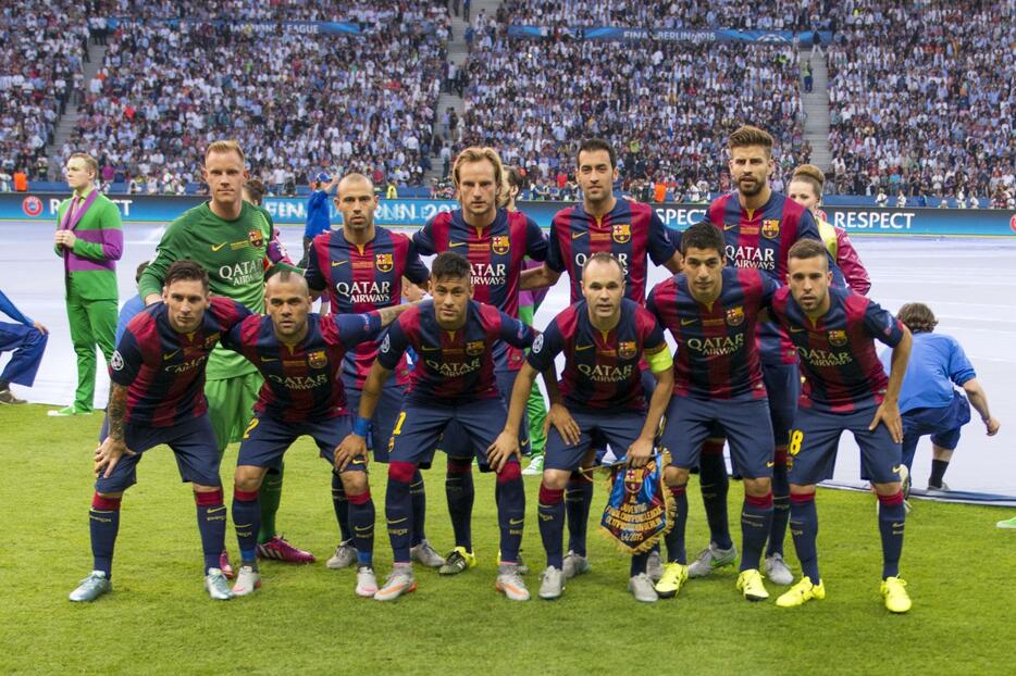 2015 UEFAチャンピオンズリーグ決勝 記念アート 写真特集]バルセロナが史上初の「2度目の3冠」…欧州CL決勝