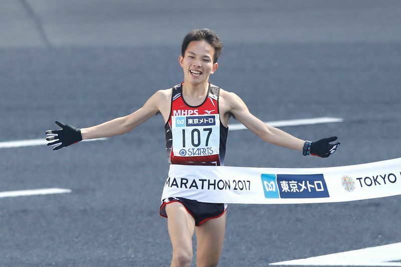 日本人トップでゴールした井上大仁だが、世界との実力差を露呈した（写真：田村翔/アフロスポーツ）