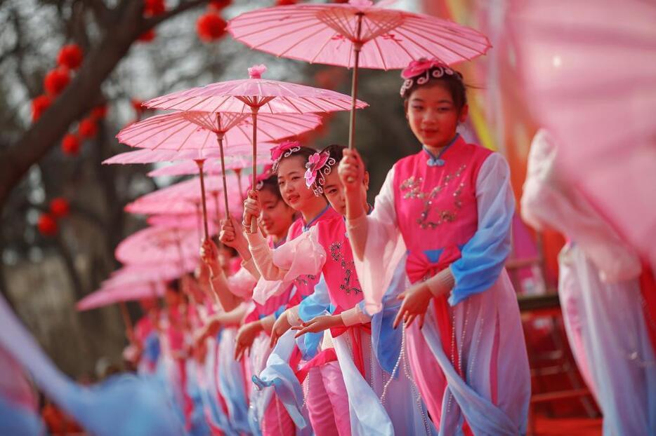 春節を迎える中国・北京（写真提供：ロイター/アフロ）