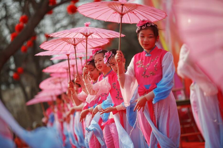春節を迎える中国・北京（写真提供：ロイター/アフロ）