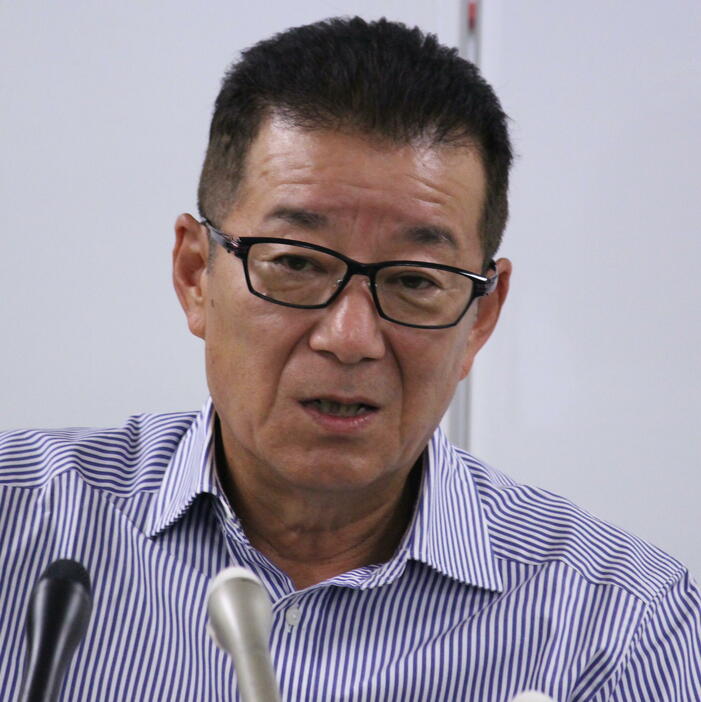 池田市長選について「僕は今、大阪維新の会の執行部ではありませんけども、しっかり反省して、今回戦うという状況にはないと思ってます」と松井市長