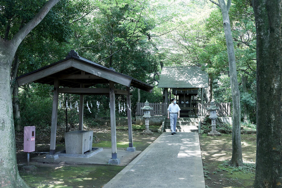 伴らが建てた弥心神社