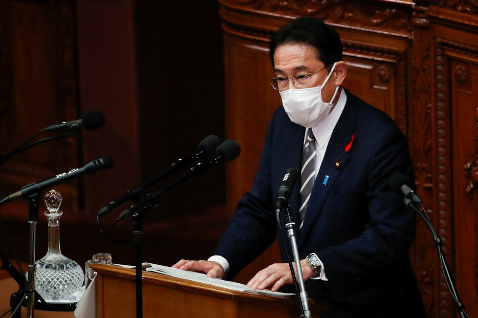 岸田文雄新総理（写真：ロイター/アフロ）