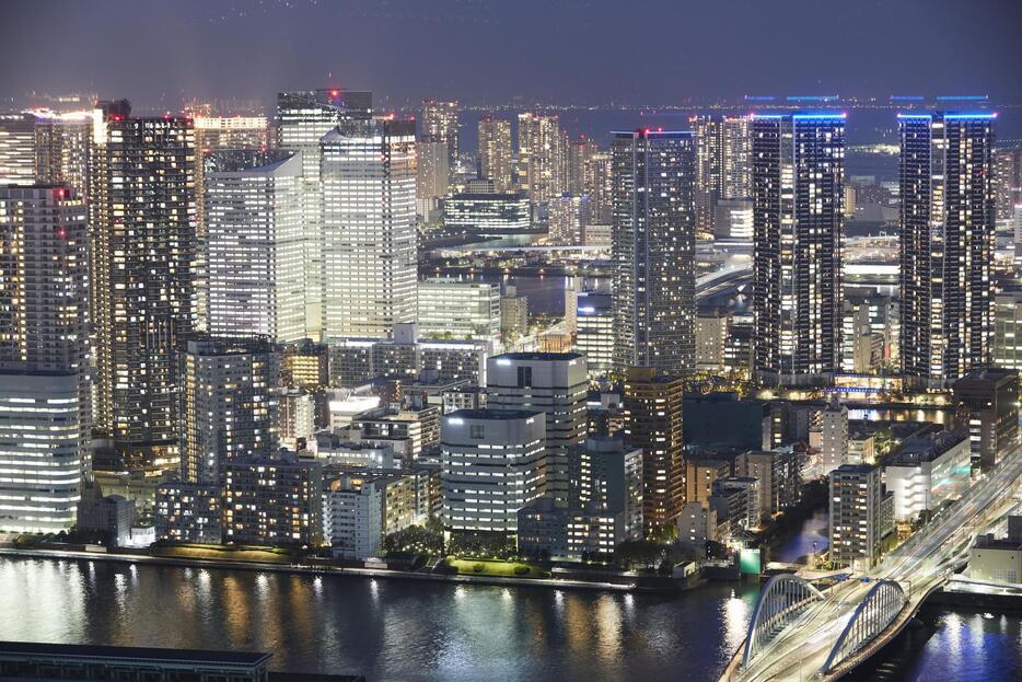 肥大化する東京（写真：アフロ）