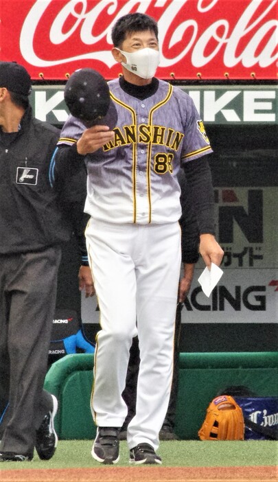 阪神の矢野監督が仕掛けた新打線は機能しなかった(資料写真）