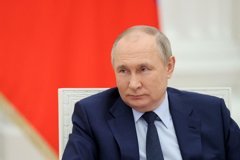 ロシアのプーチン大統領（写真：代表撮影/ロイター/アフロ）