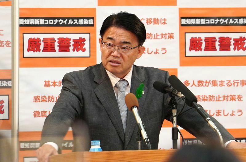 ［写真］愛知県の大村秀章知事