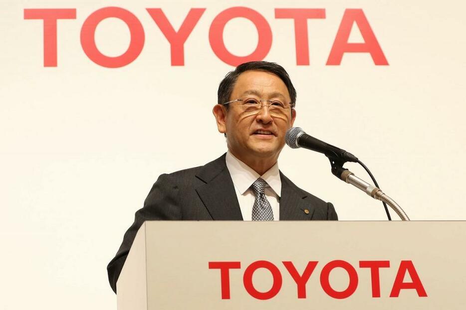 [写真]「ダイハツ・ブランドはなくならない」と明言したトヨタ・豊田章男社長