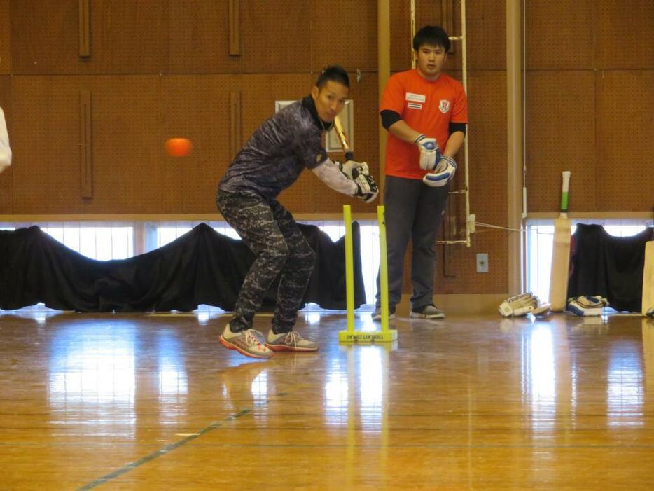 左打ちはクリケットでは有利だという