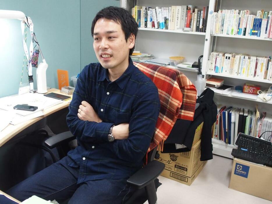 大学進学までを振り返る工藤さん