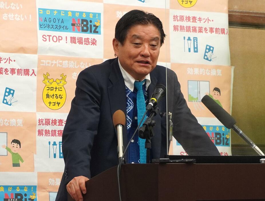 ［写真］名古屋市の河村たかし市長