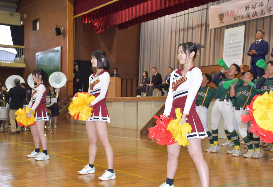 高校野球　チアユニフォーム　最終値下げ 盗撮に悩むチアリーダー 衣装変更に戸惑いも センバツ高校野球