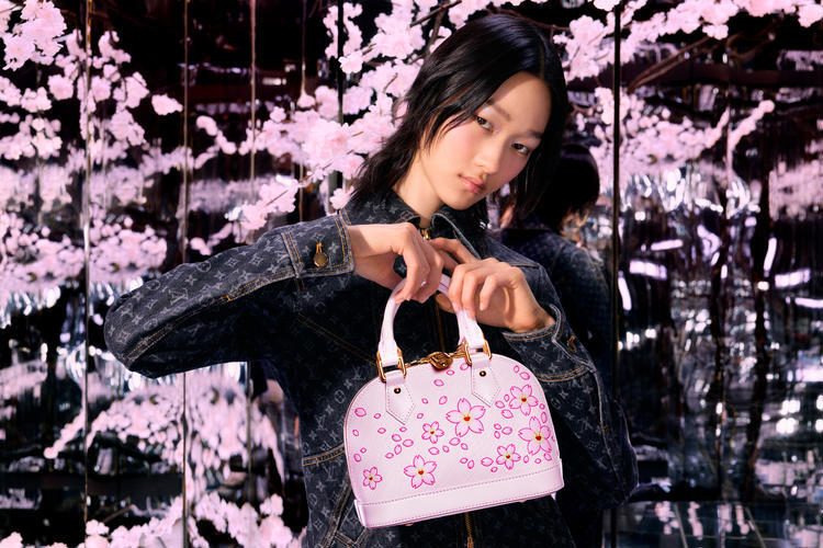 ルイ・ヴィトン】村上隆氏のアイコンモチーフ「桜」のバッグや