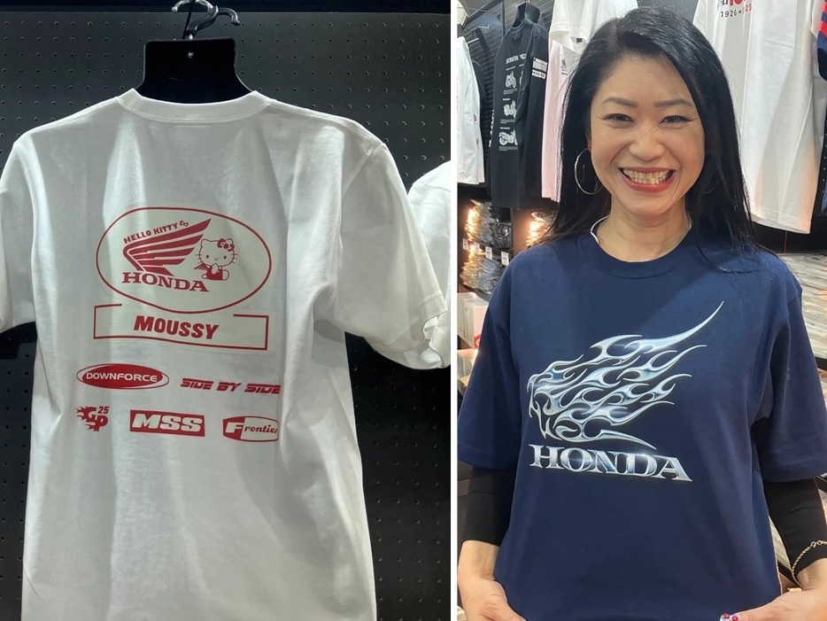 MOUSSY HONDAコラボTシャツ HONDA RACING Tシャツ（Tシャツ/カットソー）｜MOUSSY（マウジー