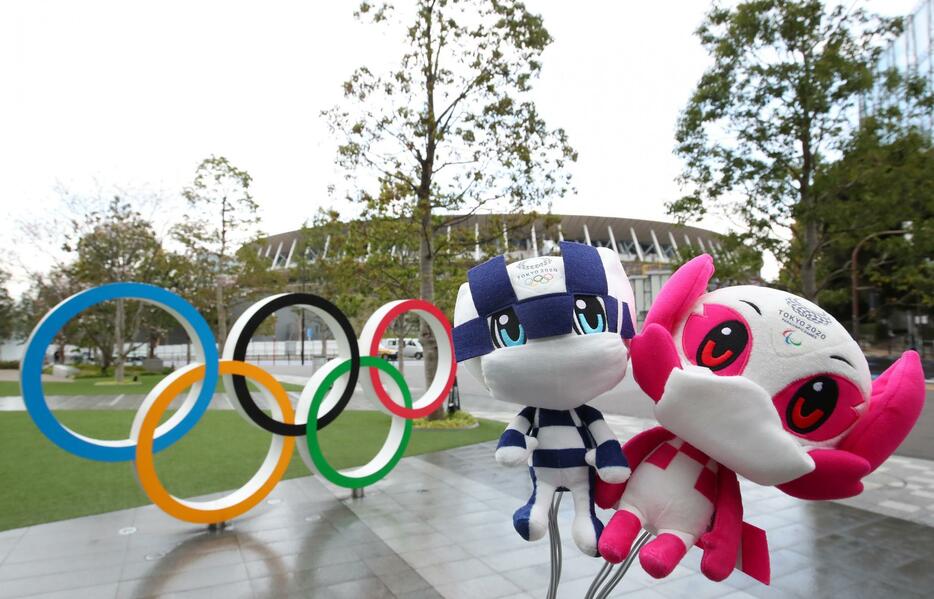 延期された東京五輪開幕が来年7月23日に決定したが海外メディアからは賛否(写真・アフロ）