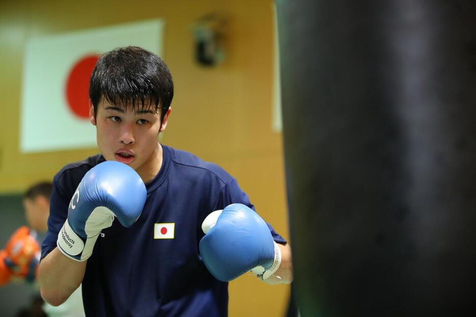 注目ボクサー堤駿斗は東京五輪代表の開催枠の選考から落選（写真：長田洋平/アフロスポーツ)