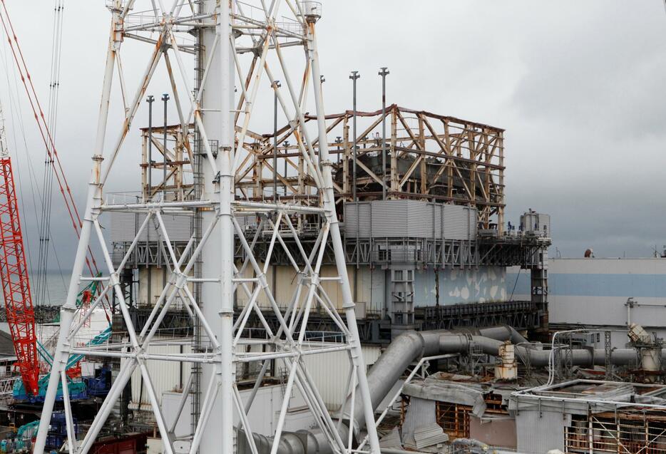 東京電力福島第1原子力発電所。2020年1月15日撮影（写真：ロイター/アフロ）