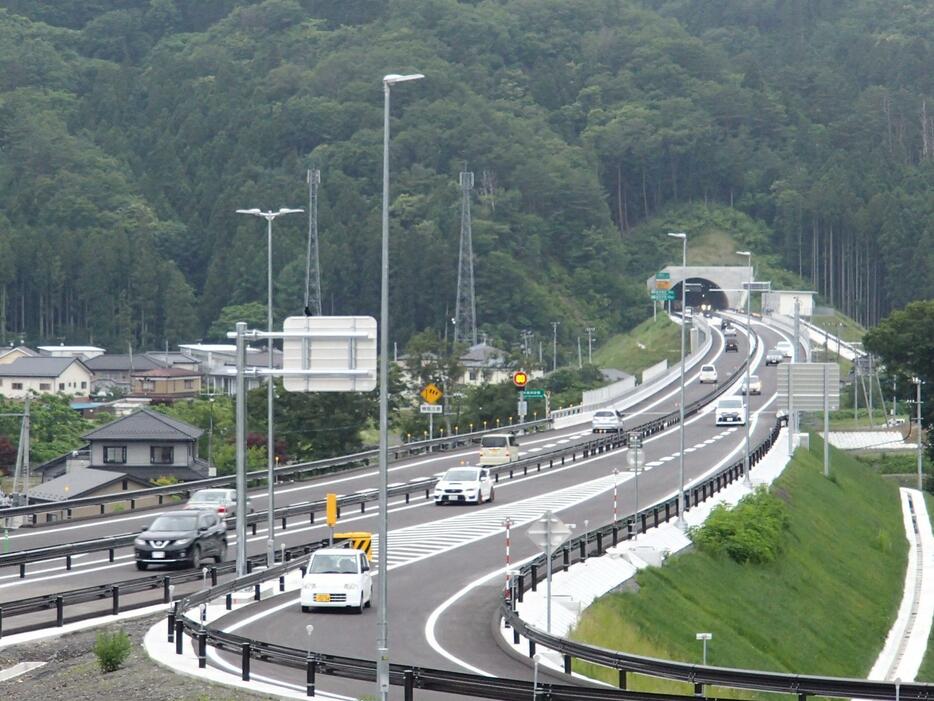 三陸沿岸道路（出典：復興庁「公共インフラの本格復旧・復興の進捗状況（令和元年9月末時点）」）