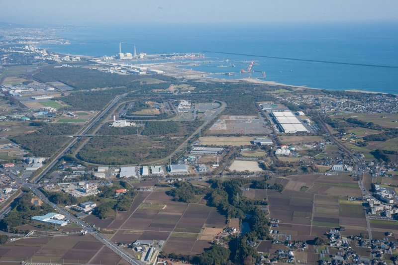 茨城県が開発中の工業団地「常陸那珂工業団地」