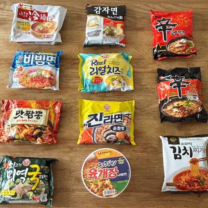 今食べるべき、 韓国のインスタントラーメン