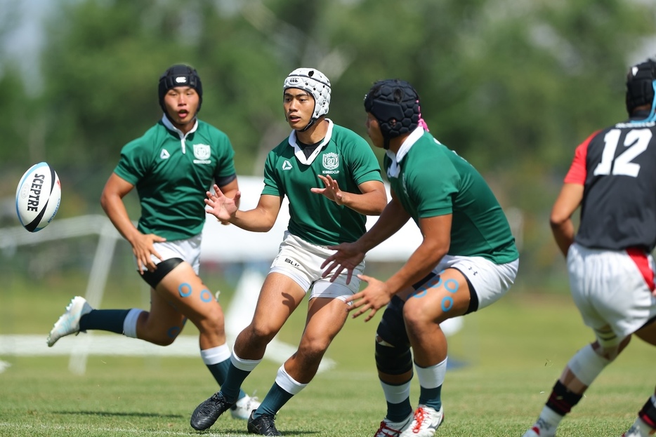 コベルコカップU17の部で優勝した近畿ブロックのSO杉山祐太朗（撮影：長尾亜紀）